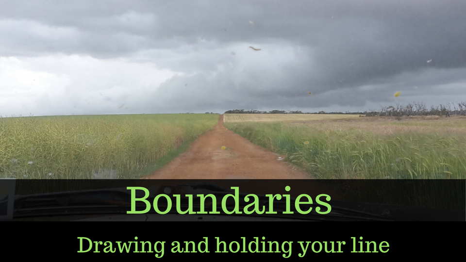boundaries
